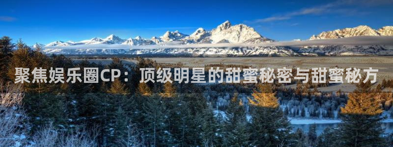 先锋娱乐公司：聚焦娱乐圈CP：顶级明星的甜蜜秘密与甜蜜秘方